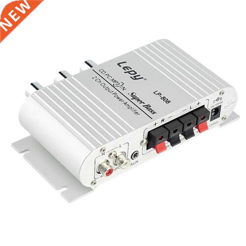 New 12V Hi-Fi Stereo Audio Amplifier Home Hi-Fi Bass