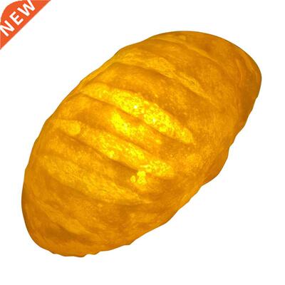 1pc Simulated Bread Night Lamp Decorative Desktop Light