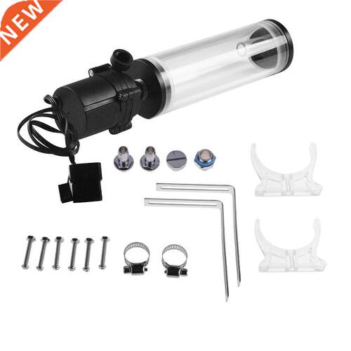 G1/4 Thread XHC8 + 160mm Cylinder Water Tank Water Pump 适用