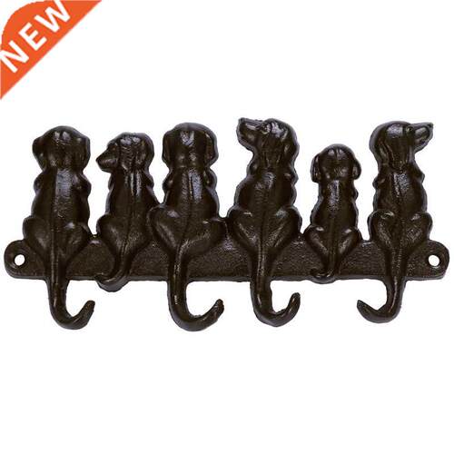 Cast Iron Dog Door Key Hook Pastoral European Retro Wall Han