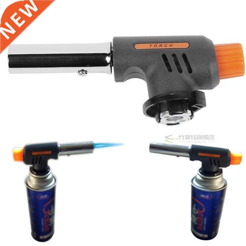 Hot Gas Torch Flamethrower Butane Burner Automatic Ignition