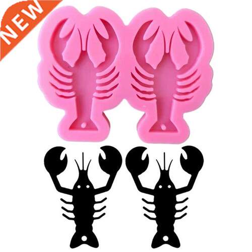 Lobster Keychan Earrngs Epoxy Resn Mold Jewelry Pendant S