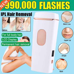 990000 Flashes IPL Laser Epilator LCD Display Bikini for