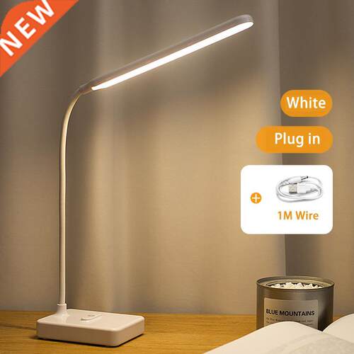 LED Stand Desk Lamp Modern Office Reading Table Light Touch