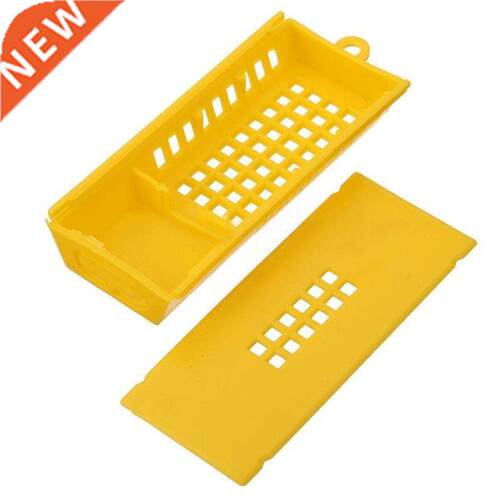 10*Beekeeper Queen Bee Cage Plastic Travelling Moving Catche