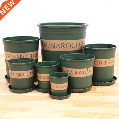 Plastic Gallon Flowerpot Flower Planter Basket Nursery Pot