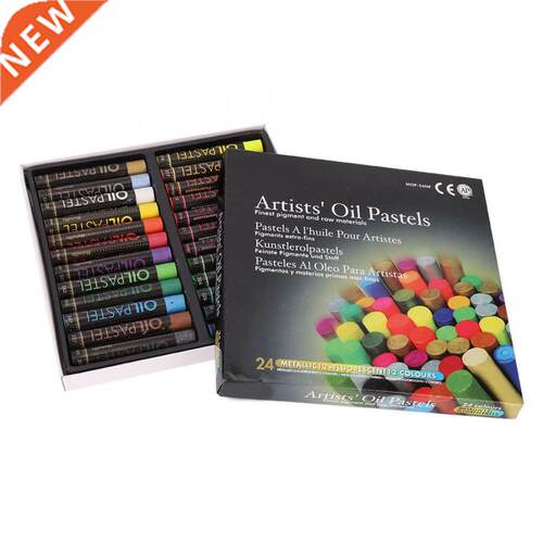*24Colors Oil Pastel Graffiti Soft Pastel Painting Tool Draw