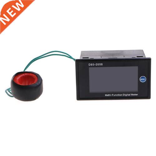D85-2058 Single-phase Digital LCD AC Panel Meter Voltage Cur