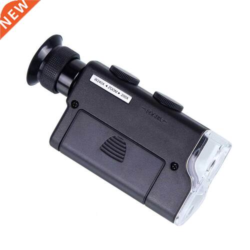 200X~240X LED Lamp Light Loupe Magnifier Lens