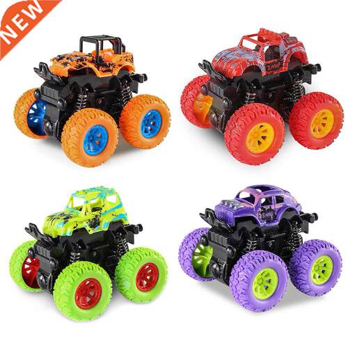 Green Kids Truck Inertia SUV Friction Power Vehicles Baby Bo