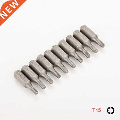10 or 8pcs Torx Screwdriver Bit Set 1/4 Hex Shank Star T8 T1