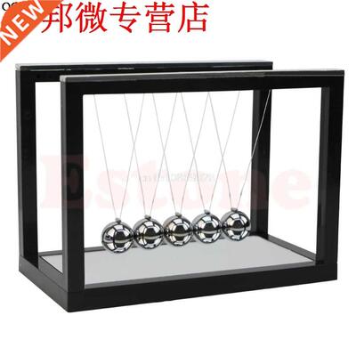 Newton's Balance Ball Cradle Steel Physcs Scence Pendulum