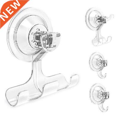 Bathroom Suction Hooks, Reusable Shower Hook (4-Pack)
