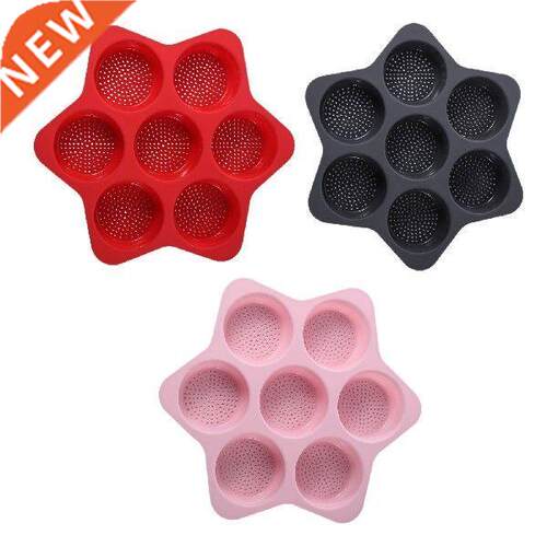 Hamburger Bun Pan Silicone Mesh Non Stick Quick Release