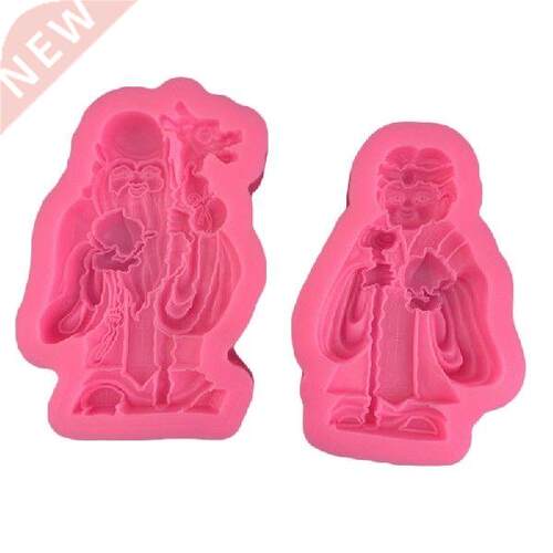 94PF DIY Candle Resin Crafts Mold Chinese God Goddess of