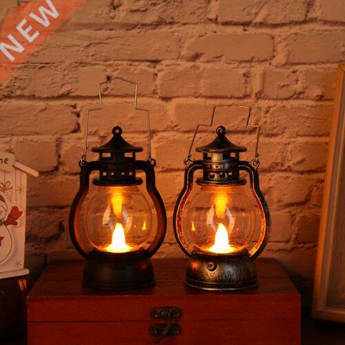 Lamp Power Dimming Desk Bedside Hanging Retro LED Handheld L