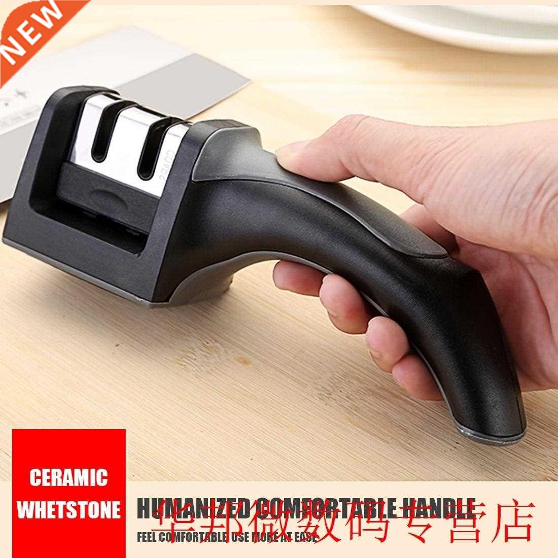 2 Stages Professional Knife Sharpener Kitchen Sharpening Sto