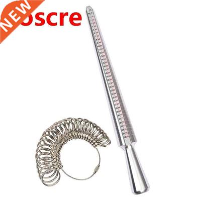 Ring Mandrel Sizer Ruler Multi-Specification Ring Size Measu