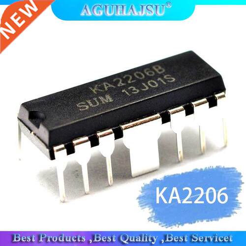 10PCS KA2206 KA2206B audio amplifier chip DIP-12 new origin