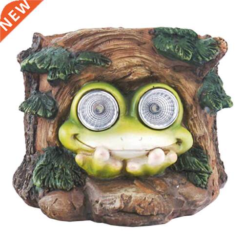 1Pc Outdoor Solar Lamp Flowerpot Adornment Yard Scene