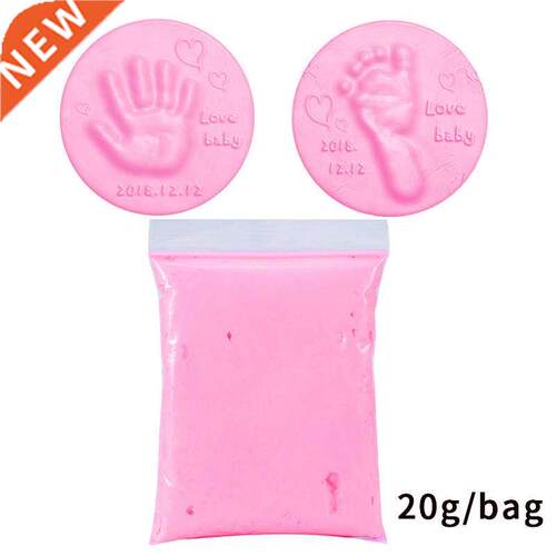 Soft Clay Baby Handprint Footprint Imprint Baby Care Hand An