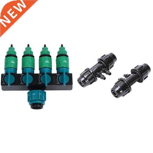1 Pcs 4 Way Tap Connector 4/7 Mm Cranes Hose Irrigation 8/11