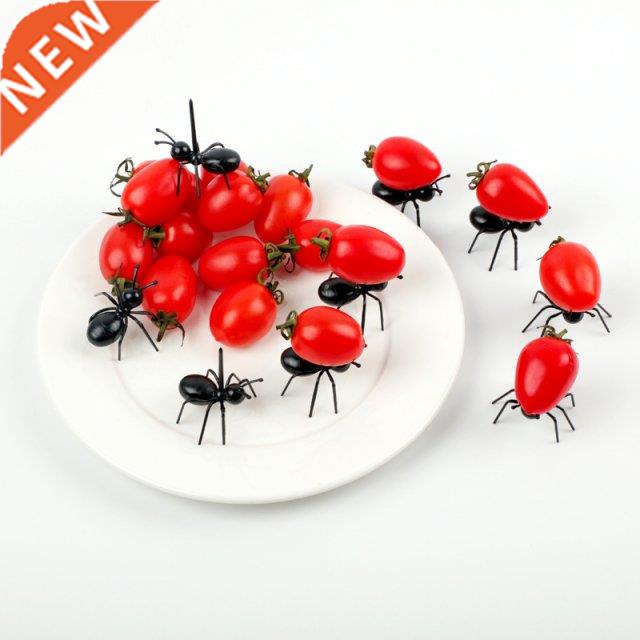 12 PCS Ants Food Fruit Picks decoration Ant Shape Forks Snac