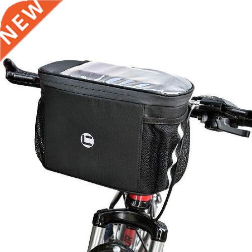 Bike Handlebar Bag Touch Screen Phone Holder Rainproof