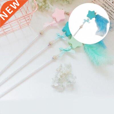 Wonderful Teaser Wand Flexible Reusable Indoor Kitten Play