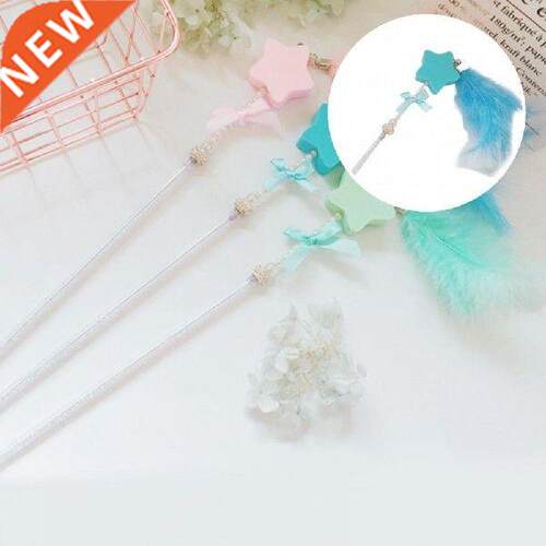 Wonderful Teaser Wand Flexible Reusable Indoor Kitten Play