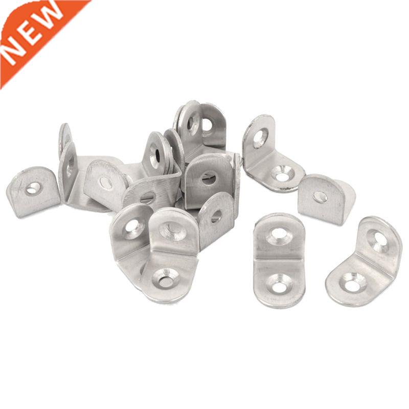 20Pcs 20mm x 20mm 90 Degree Shelf Support Corner Brace Angle