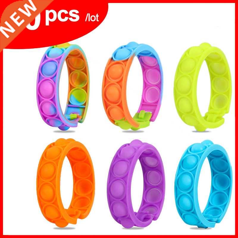 wholesale 30pcs Rainbow Fidget Sress Relief Squeeze Toys for
