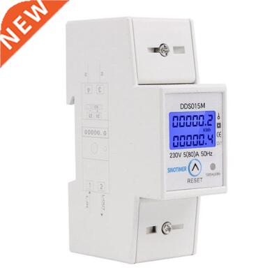 DDS015M 230V Power Watt Meter w Reset Voltage Ampere Electri