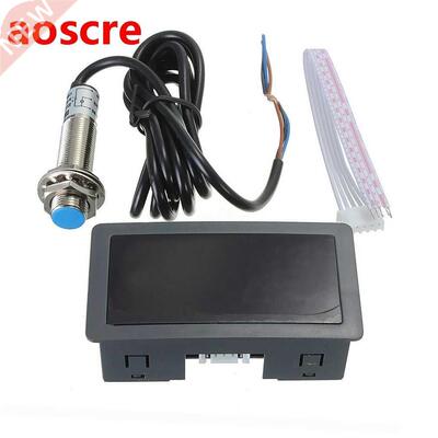 4 Digital LED Display Tachometer RPM Speed Meter High Precis