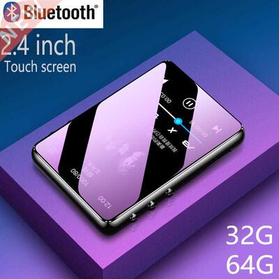 Bluetooth 5.0 mp3 player 2.4inch full touch screen built-in