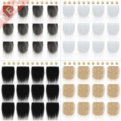 12x Handmade Pre-Cut Gnome eard Wooden alls Faux Fur Fari