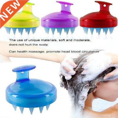 1PCS Spa Slimming Massage Brush Silicone Head Body Shampoo