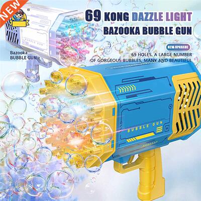 Big Electric Bubble Gun Gatlin Bubble Gun 69 Holes Machine S