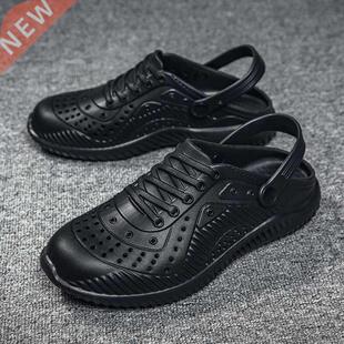 Size 40-47 Men's Sandals 2021 Summer Men's Slippers Beach Cl