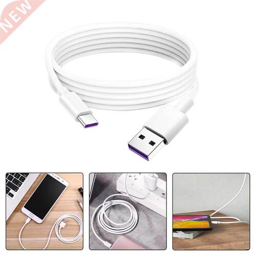 5A Data Cable Fast Charge Mobile Phone Cord Accessories 2 In