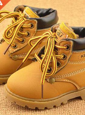 2021 Winter Children's Boots Girls Boys Plush Martin Boots C