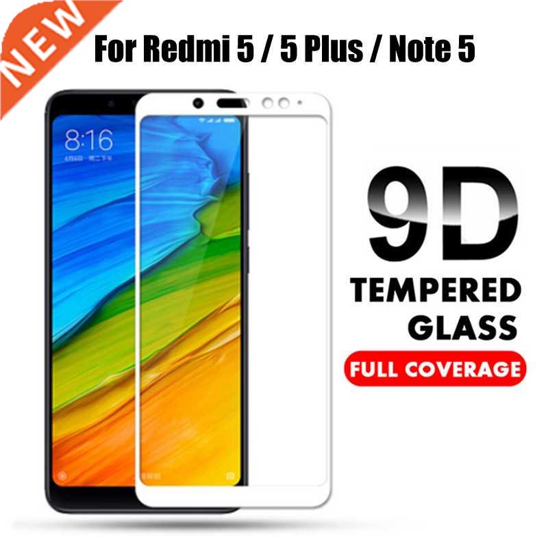 9D Full ver Tempered Glass For Xiaomi Redmi Note 5 Global ve