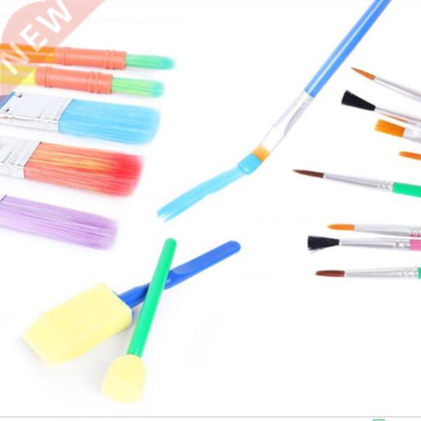 15pcs DIY Children Paint Sponge EVA Roller Painting rushes