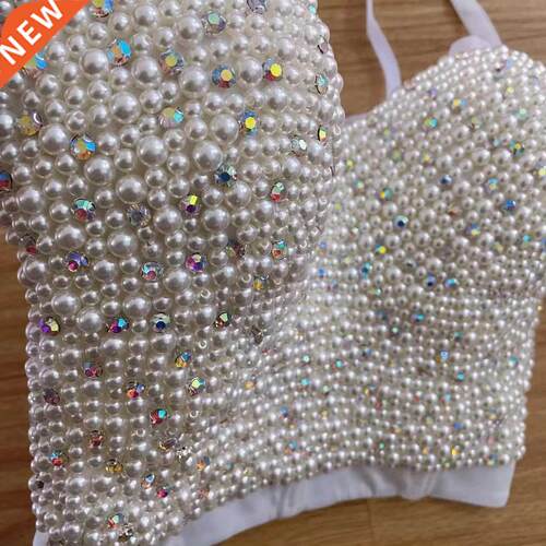 High-Quality Hand-Made Pels Jewel Diamond Bralet Women's B