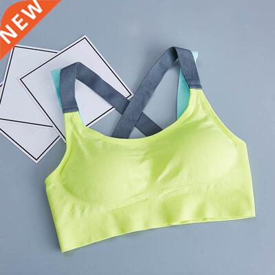 Cross Strap Back Women Sports Bra Professional Quick Dry Pad
