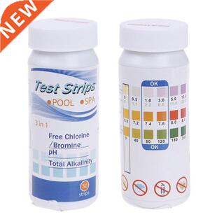50Pcs 3 In 1 Spa Water Hardness Multi-use Easy Distinguish T