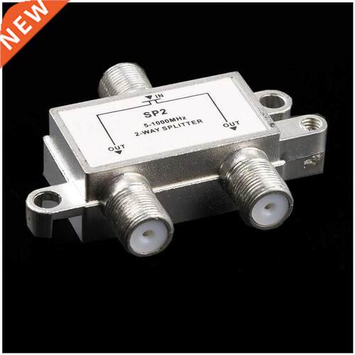 “New 2 Way TV Aerial Splitter Antenna Cable 5-1000 MHz