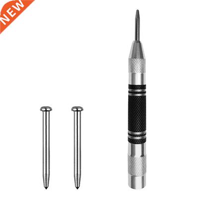 Automatic Center Pin Spring Loaded Mark Center Punch Tool