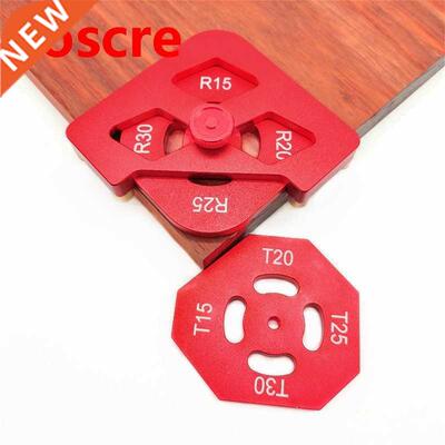 Wood Panel Radius Quick Round Arc/T Angle Positioning Templa