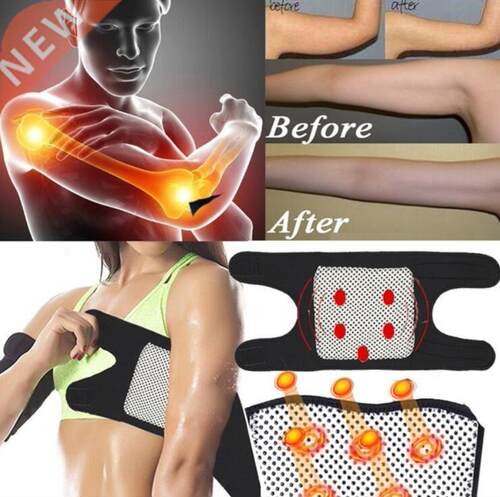 Magnetic Therapy Self-Heating Arm Elbow Brace Support Belt T
